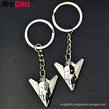 No Minumum Custom Hot Selling High Quality 3D Car Metal Airplane Keychain Maker